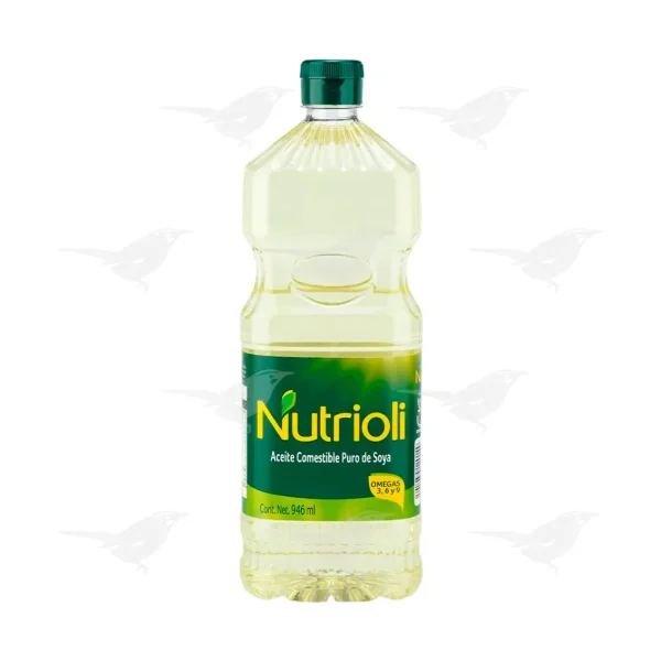 Aceite Comestible Nutrioli Puro de Soya 946ml 1 pieza