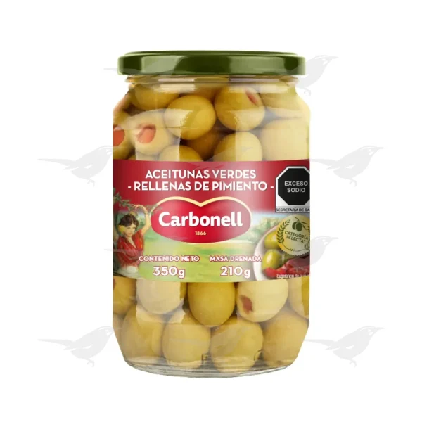 Aceitunas Carbonell Rellena Pimiento 350 g
