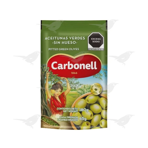 Aceitunas Carbonell sin Hueso 180 g