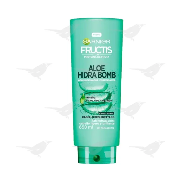 Acondicionador Garnier Fructis Aloe Hidra Bomb Cabello Deshidratado 650ml