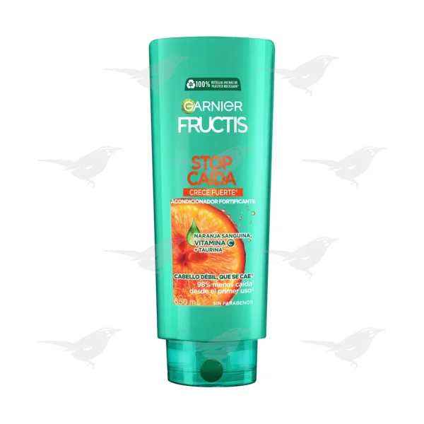 Acondicionador Garnier Fructis Stop Caída Crece Fuerte Naranja 650ml