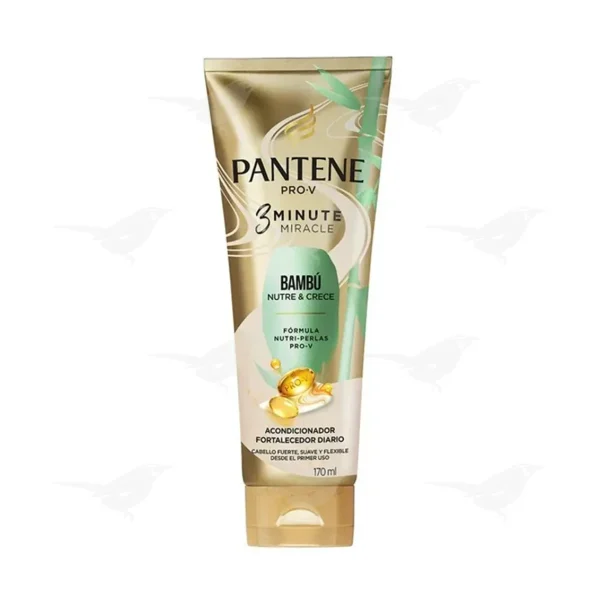 Acondicionador Pantene 3 Minute Miracle Bambú Nutre y Crece 170ml