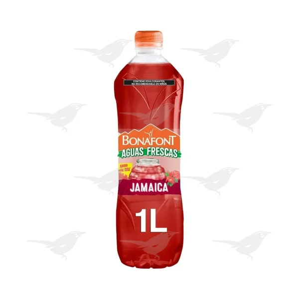 Aguas Frescas Bonafont Jamaica 1 Litro