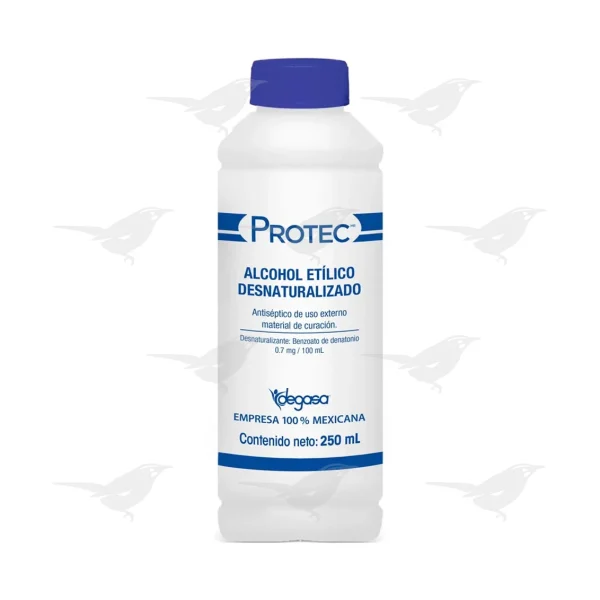 Alcohol Desnaturalizado Protec 250ml