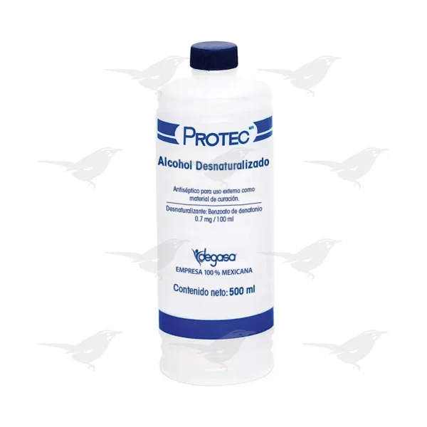 Alcohol Desnaturalizado Protec 500ml