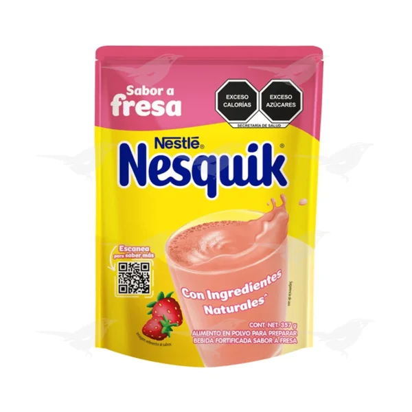 Alimento en Polvo Nesquik Fresa 357g