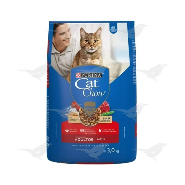 Alimento para Gato Purina Cat Chow Adultos Carne 3Kg