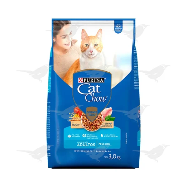 Alimento para Gato Purina Cat Chow Adultos Pescado 3Kg