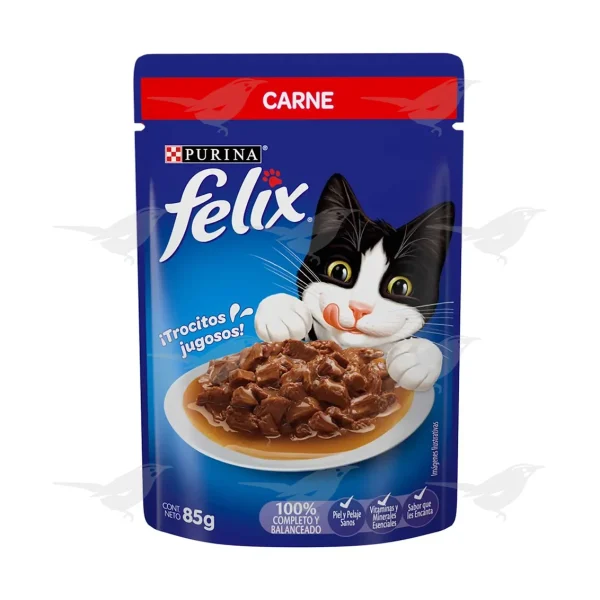 Alimento para Gato Purina Felix Carne Sobre 85g