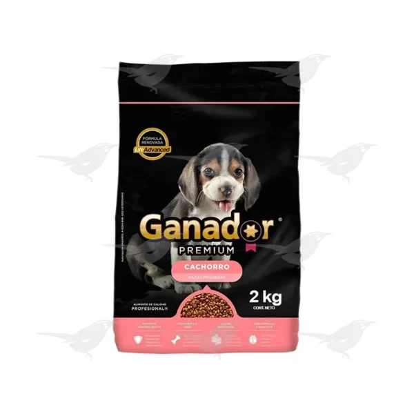 Alimento p/perro Ganador Premium Cachorro Pequeños 2kg