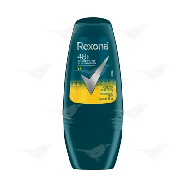 Antitranspirante Rexona Men V8 en Rollon 50 ml