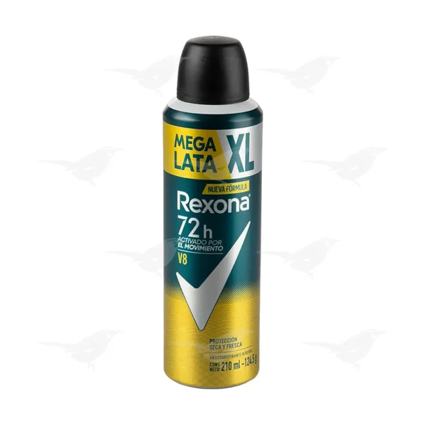 Antitranspirante Rexona V8 Aerosol 210ml