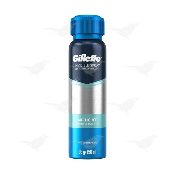 Antitranspirante en Aerosol Gillette Artic Ice 150ml