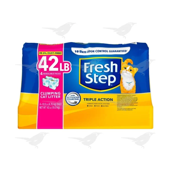 Arena para Gatos Fresh Step 4 piezas de 4.98 Kg