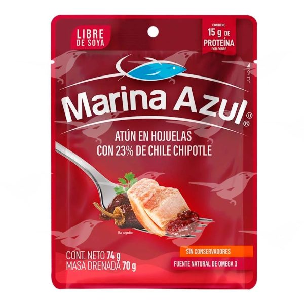 Atún Marina Azul con Chile Chipotle 74 g 1 Pieza