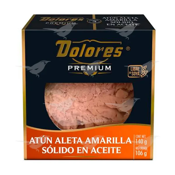 Atún Dolores Premium Sólido en Aceite 140 g 1 Pieza