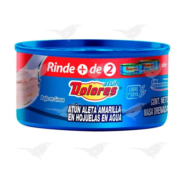 Atún Dolores Aleta Amarilla en Agua 295 g 1 Pieza
