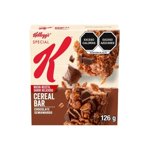 Barras de Cereal Kellogg's Special K Chocolate Semiamargo 126 g