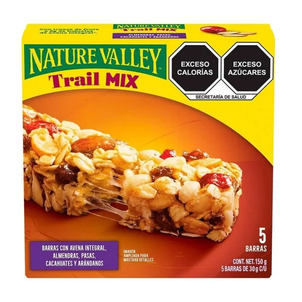 Barras de Granola Nature Valley Trail Mix 5 pzs