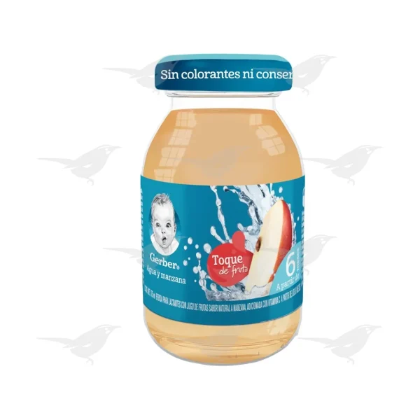 Bebida Hidratante Gerber Toque de Fruta Etapa 2 Manzana 175ml