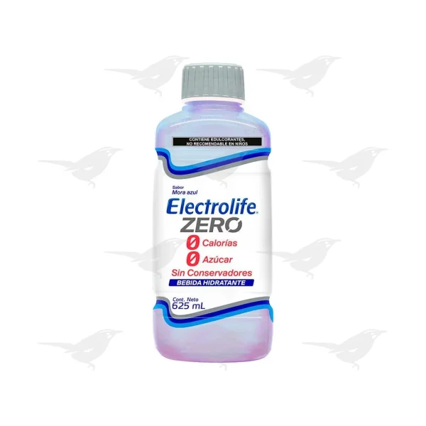 Bebida Rehidratante Electrolife Zero Mora Azul 625ml