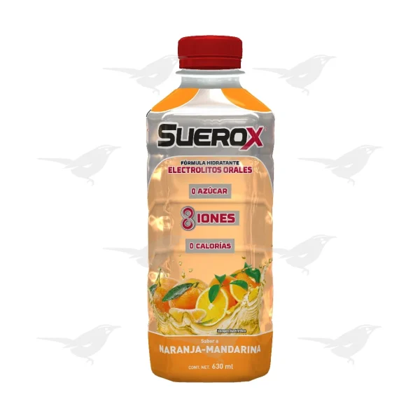 Bebida con Electrolitos Suerox Naranja Mandarina 630ml