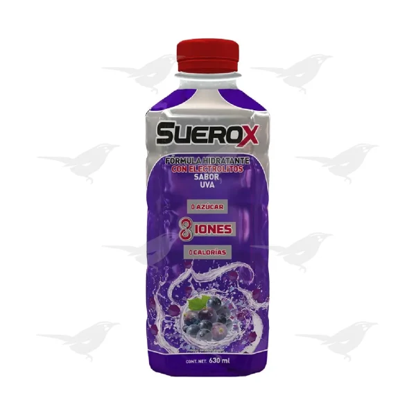 Bebida con Electrolitos Suerox Uva 630ml
