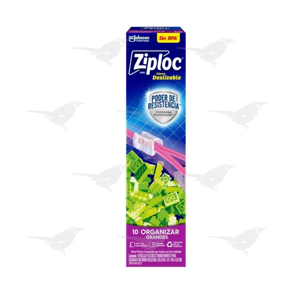 Bolsas Reutilizables Ziploc Guardar Grandes 10 Bolsas