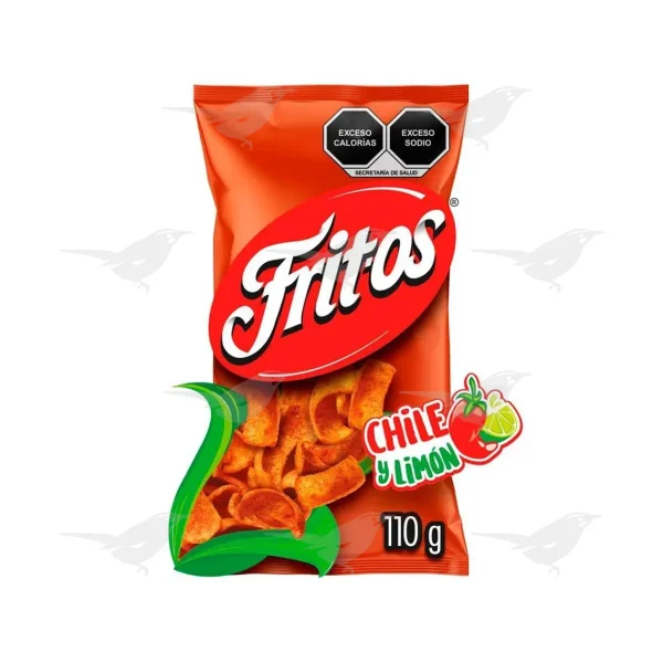 Botana Sabritas Fritos Chile y Limón  110g
