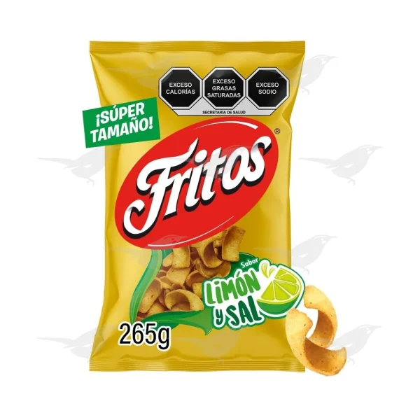 Botana Sabritas Fritos Limón y Sal 265 g