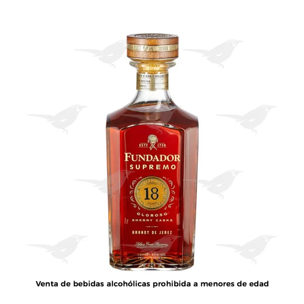 Brandy Fundador Supremo 18 Años 1l