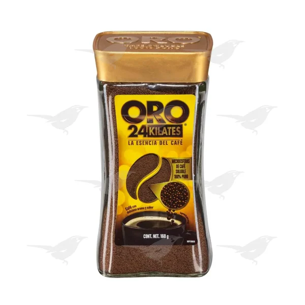 Café Oro Soluble 24 Kilates 160 g 1 Pieza