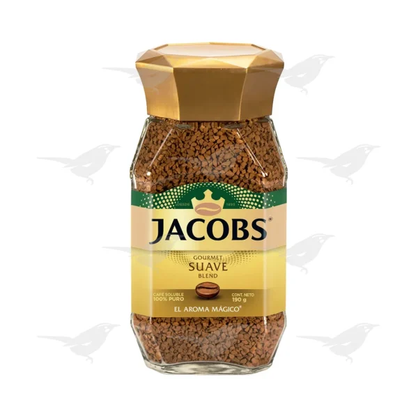 Café Soluble Jacobs Suave 190 g 1 Pieza
