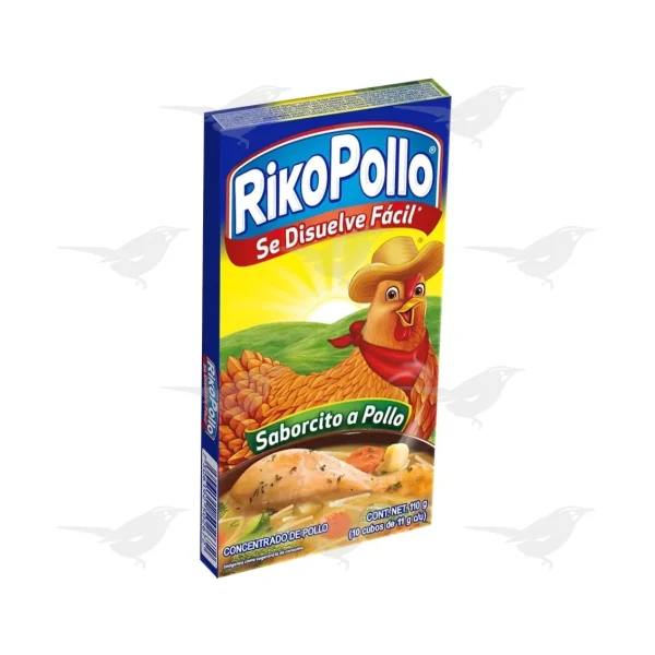 Caldo de Pollo Riko Pollo Con Menos Grasa 110 g 1 Pieza