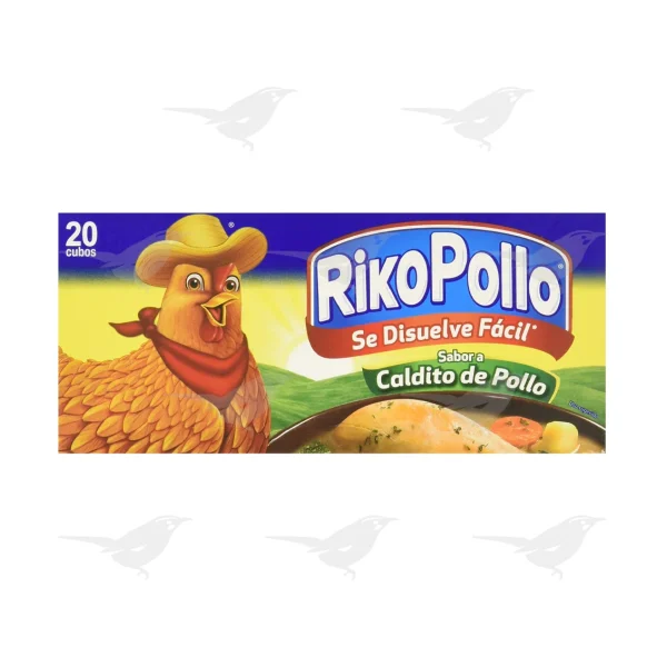 Caldo de Pollo Riko Pollo Con Menos Grasa 220 g 1 Pieza
