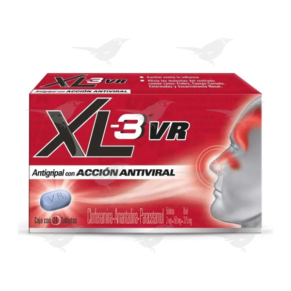 Capsulas XL-3 VR Antigripal  24 capsulas