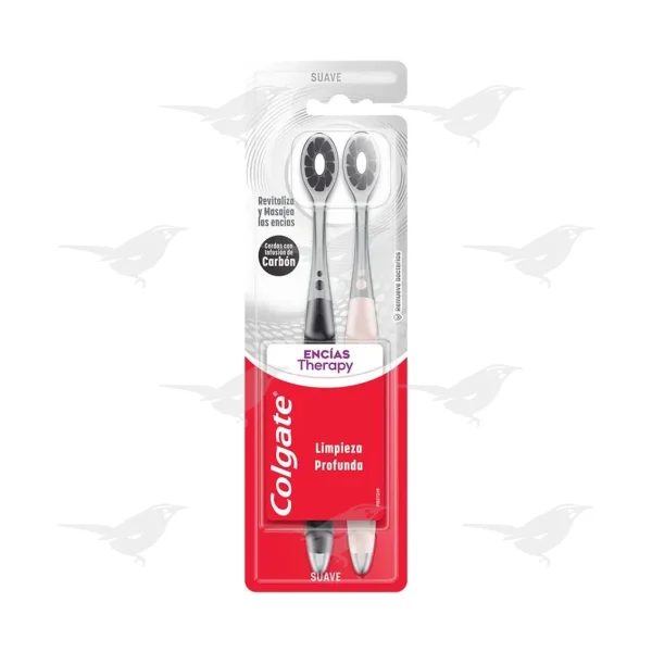Cepillo de Dientes Colgate Encías Therapy Suave 2 Piezas