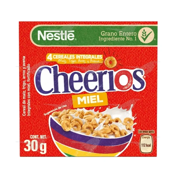 Cereal Nestlé Cheerios con miel 30 g 1 Pieza