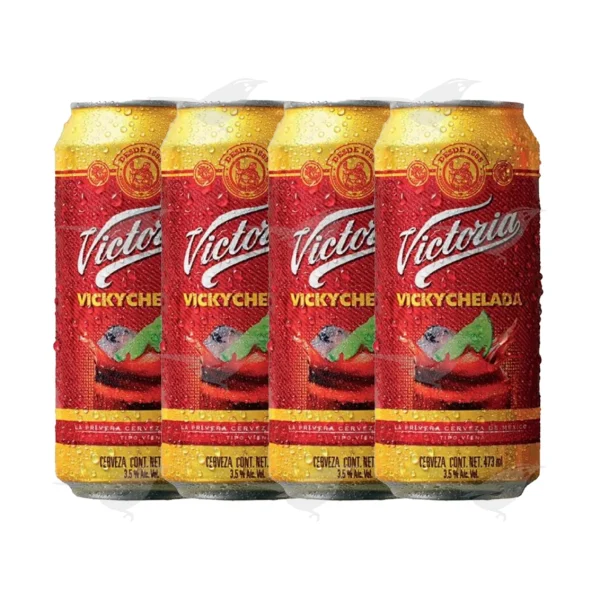 Cerveza Chelada Victoria 4 Pack 473 ml