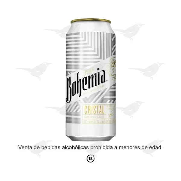 Cerveza Clara Bohemia 473 ml