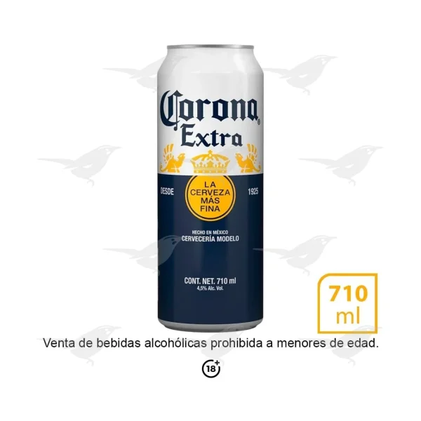 Cerveza Clara Corona Extra 710 ml