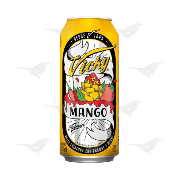 Cerveza Con Chamoy Y Mango Vicky Victoria 473 ml