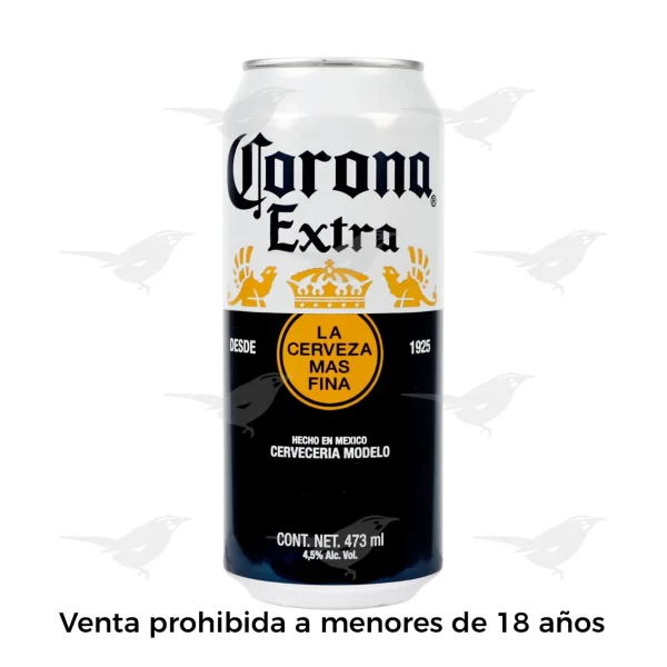 Cerveza Corona Extra Latón 473ml