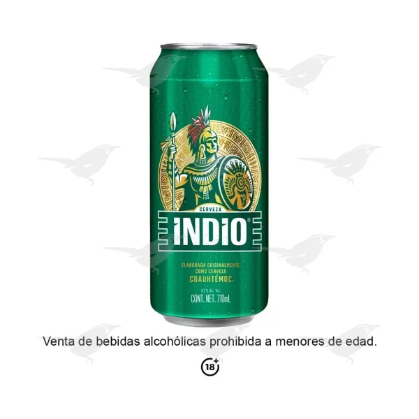 Cerveza Obscura Indio 710 ml