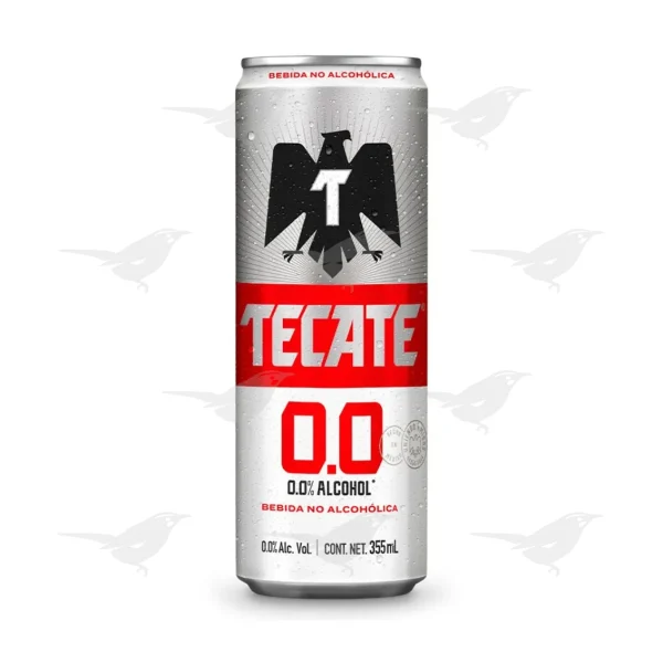 Cerveza Sin Alcohol 0.0 Tecate 355 ml