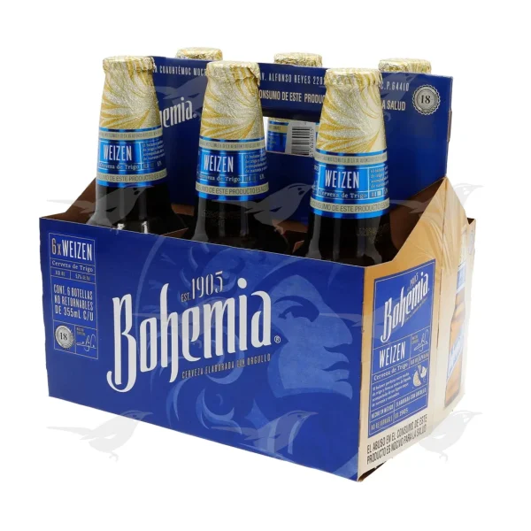 Cerveza Weizner Trigo Bohemia 6 Pack 355 ml