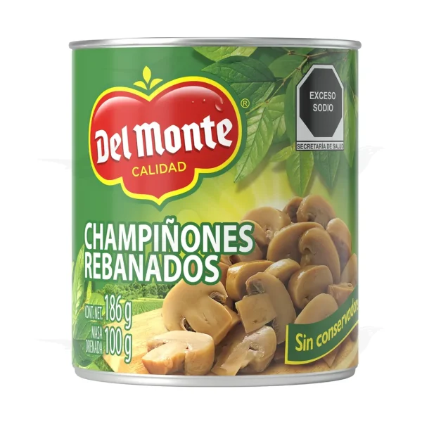 Champiñones Rebanados Del Monte 186 g 1 Pieza
