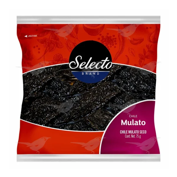 Chile Seco Selecto Brand Mulato 75g