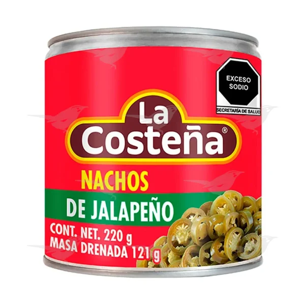 Chiles Nachos La Costeña Rodajas 220 g