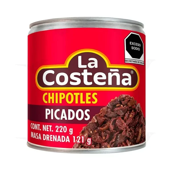 Chiles chipotles La Costeña picados 220 g 1 Pieza